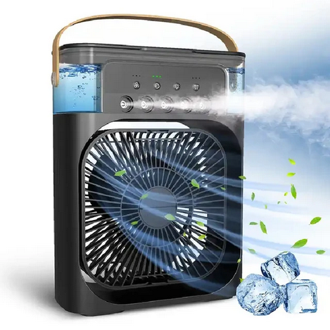 Portable USB Cooling Fan with Adjustable Speeds and Quiet Operation