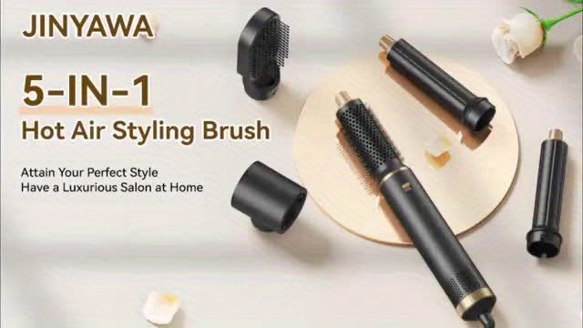 Professional Mains-Powered Hair Dryer and Multistyler for Wet and Dry Hair