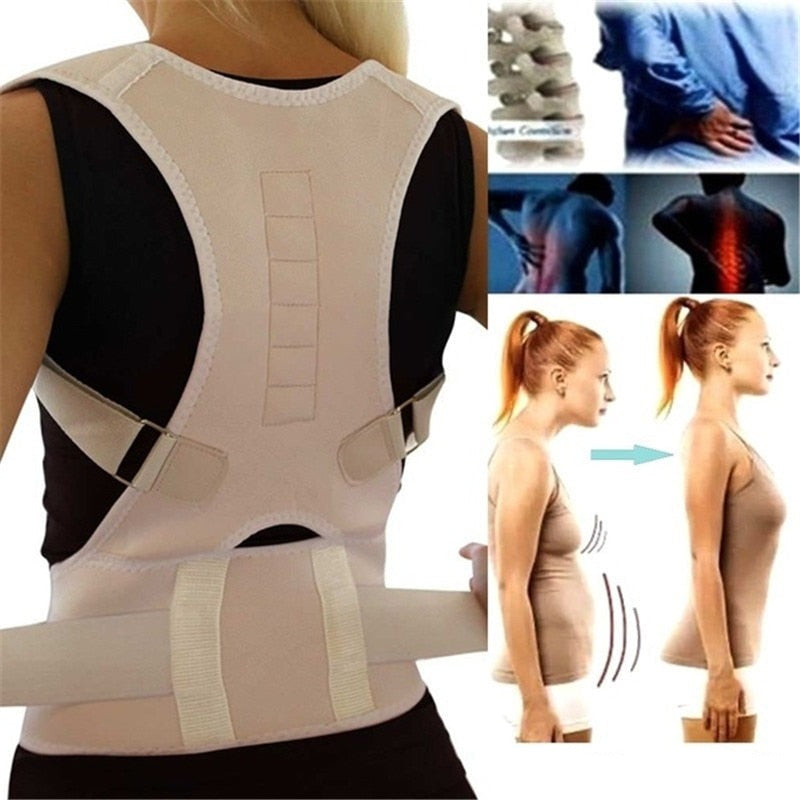 Back Support Posture Corrector for Neck and Shoulder Relief