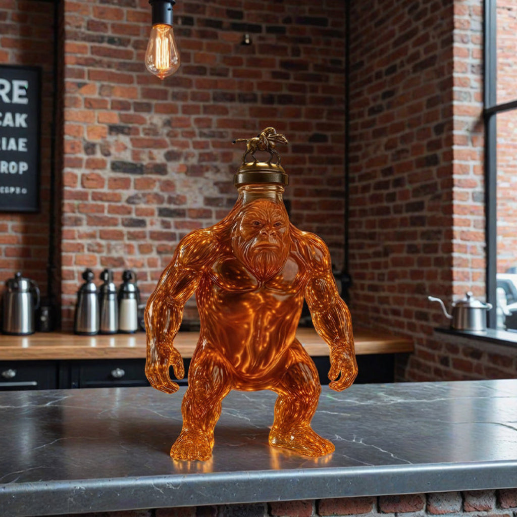 Ape Glass Decorative Liquor Decanter with Stopper