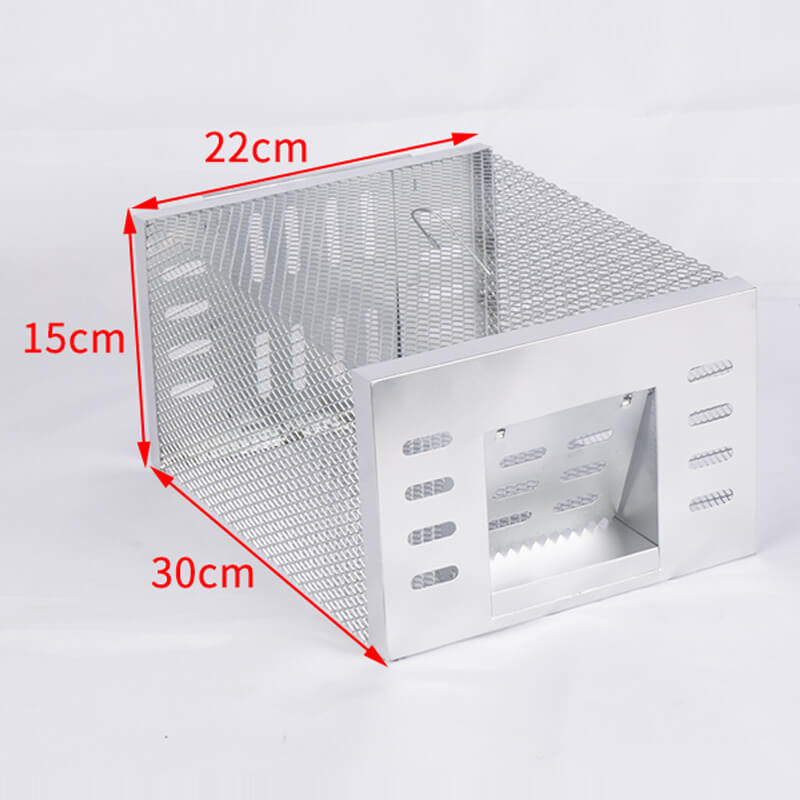 Automatic Mouse Trap with Sensitive One-Way Door and Large Capacity
