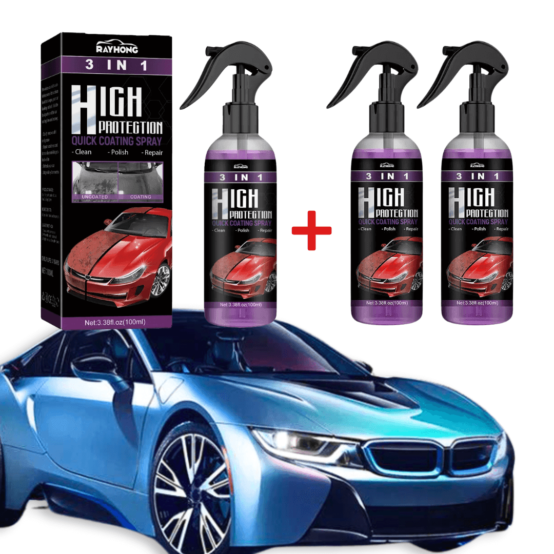 3-in-1 Nano Ceramic Coating Spray for Car Care