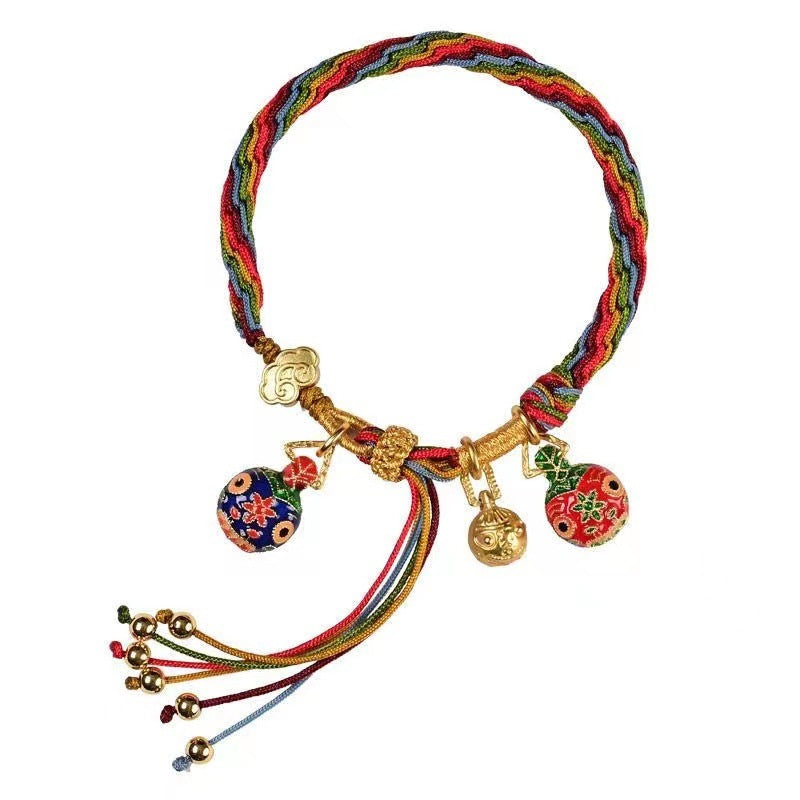 Adjustable Colorful Braided Mythology Bracelet