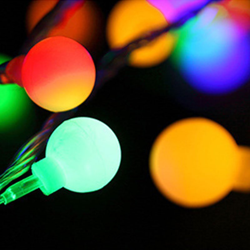 Crystal Globe String Lights USB Battery Operated 5-33 ft