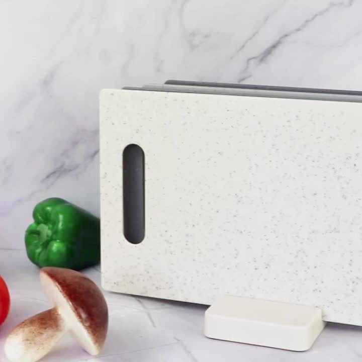 Hygienic Plastic Cutting Board Set for Safe Food Preparation