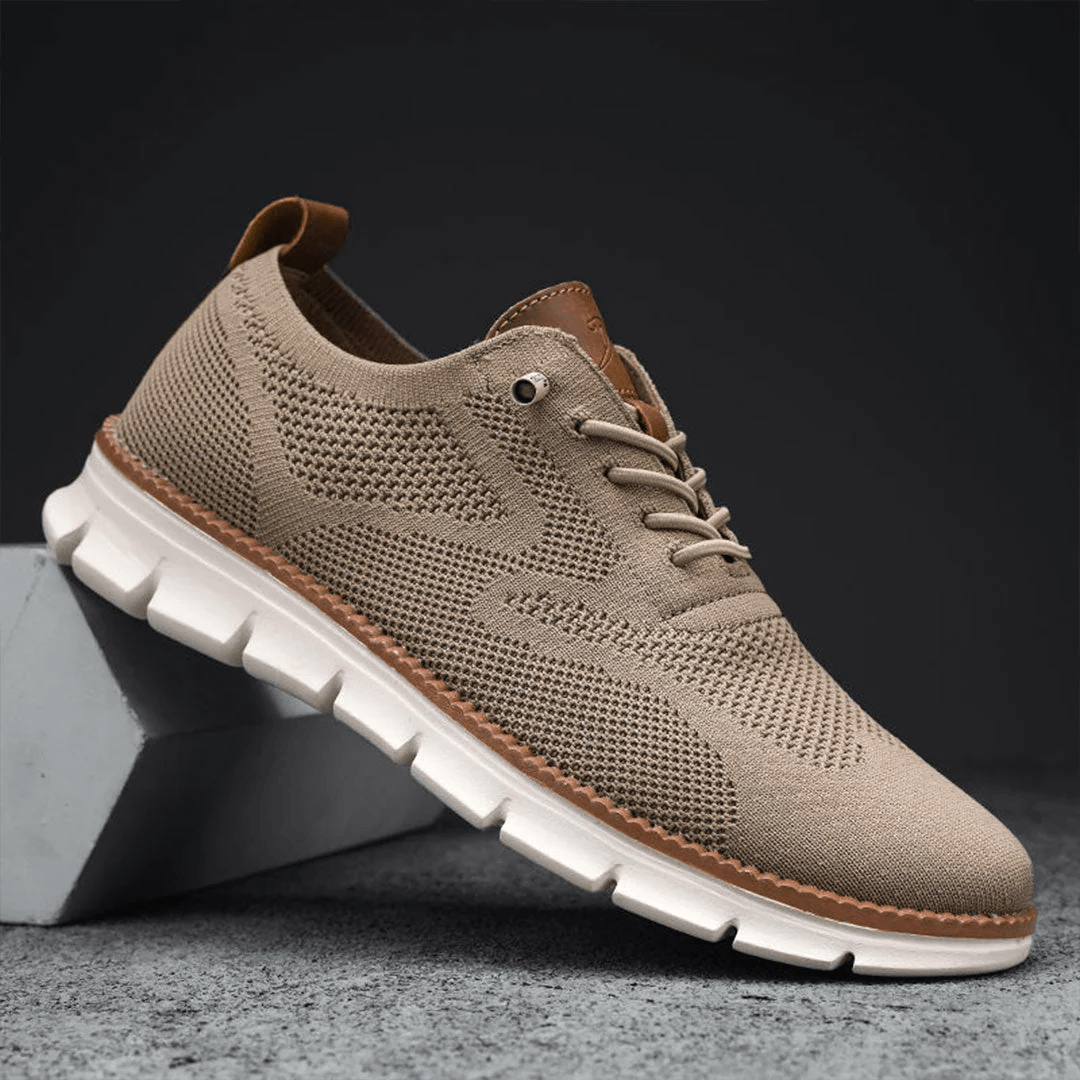 Breathable Minimalist Men's Sneakers for All-Day Comfort
