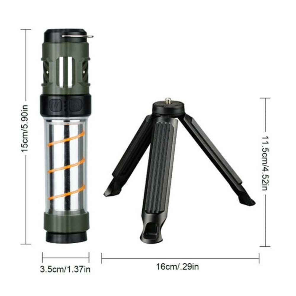 Rechargeable Outdoor Mosquito Protection Lamp with Cozy Lighting