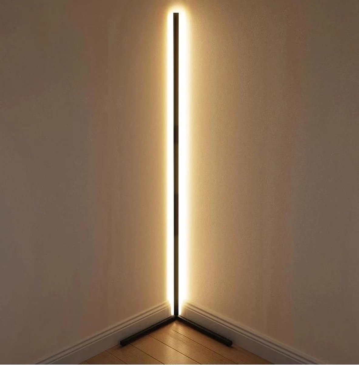 Minimalist Adjustable LED Floor Lamp with Remote Control