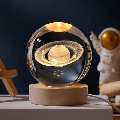 Luminous 3D Engraved Celestial Sphere Night Light