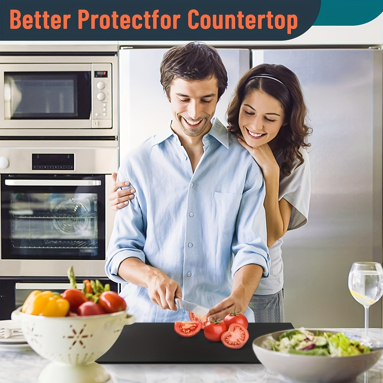 Scratch-Resistant Food-Safe Cutting Board