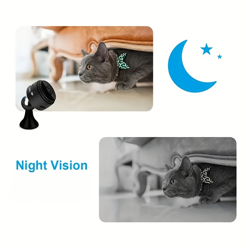Portable Wireless Surveillance Camera with USB Charging