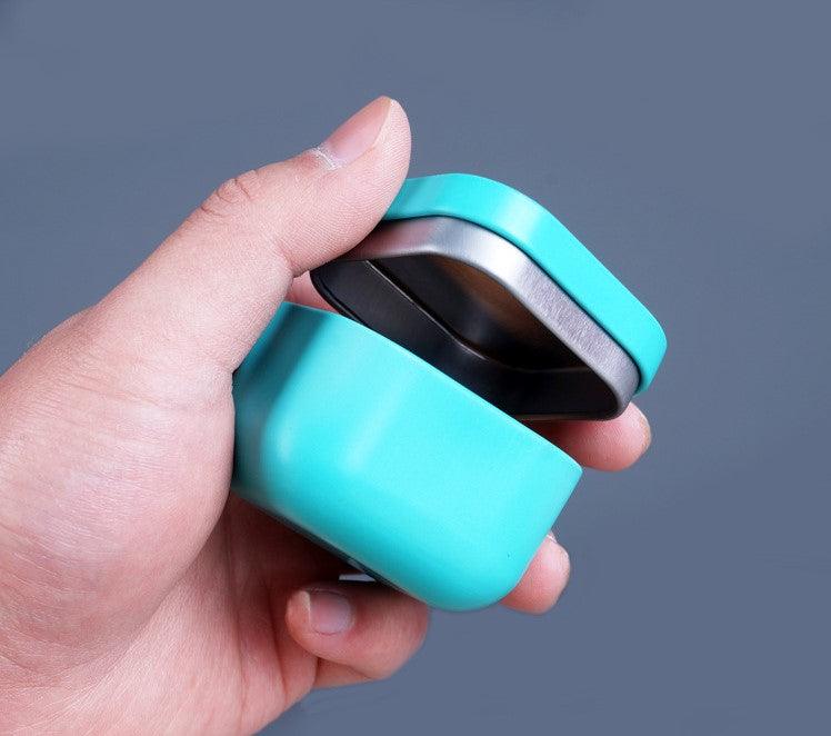 Colorful Metal Storage Box for Tea, Candy, and Pills