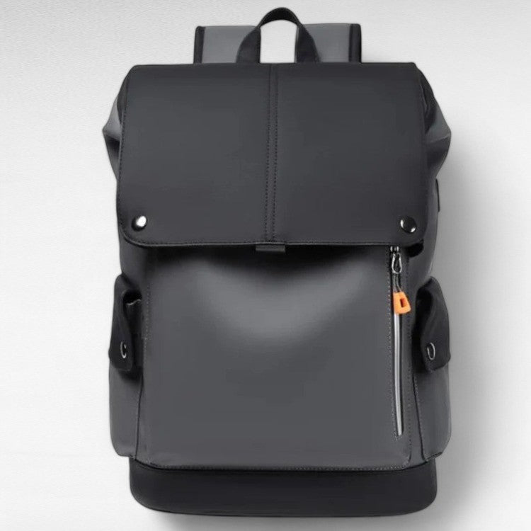 Compact Waterproof Travel Backpack with USB Charging Port