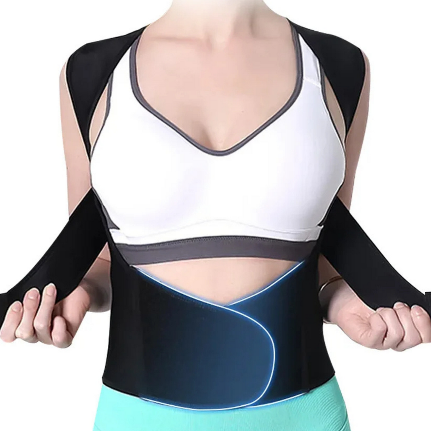 Ergonomic Adjustable Posture Support Brace
