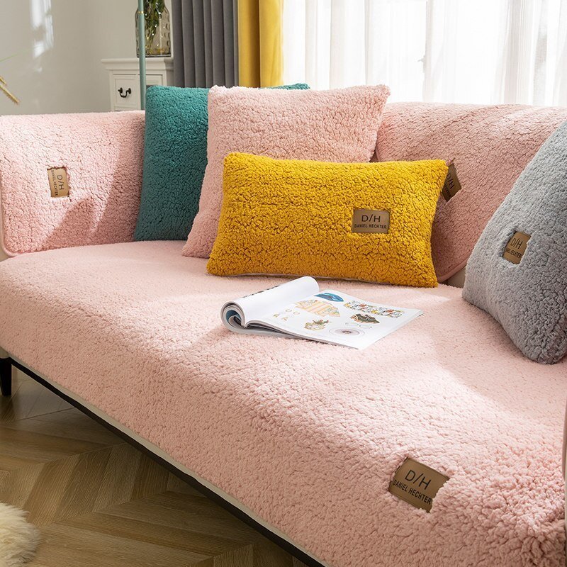 Soft Polyester Sofa Cover for Trendy Style and Comfort