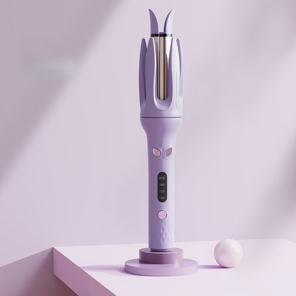 Automatic Curling Iron with Mains-Powered Even Heat Distribution