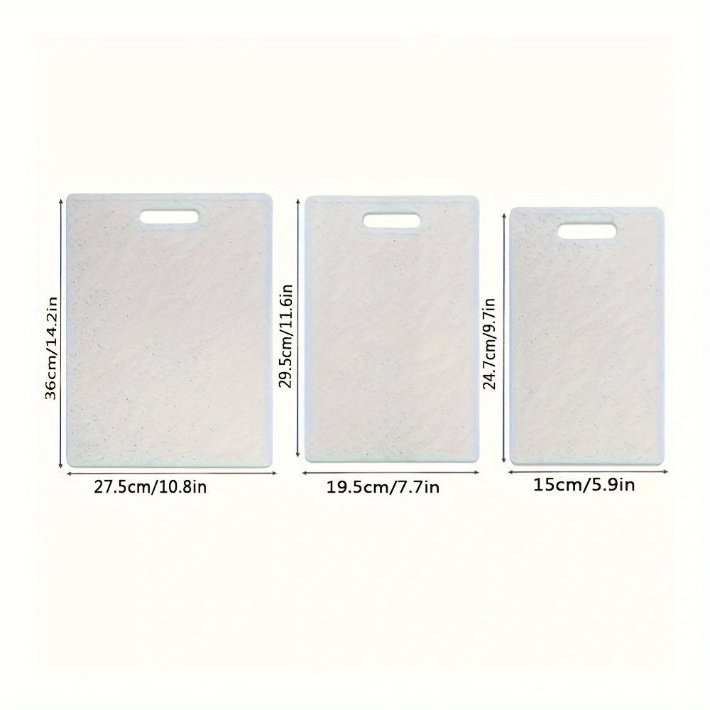 Food-Grade Plastic Cutting Board Set for Safe and Hygienic Meal Prep