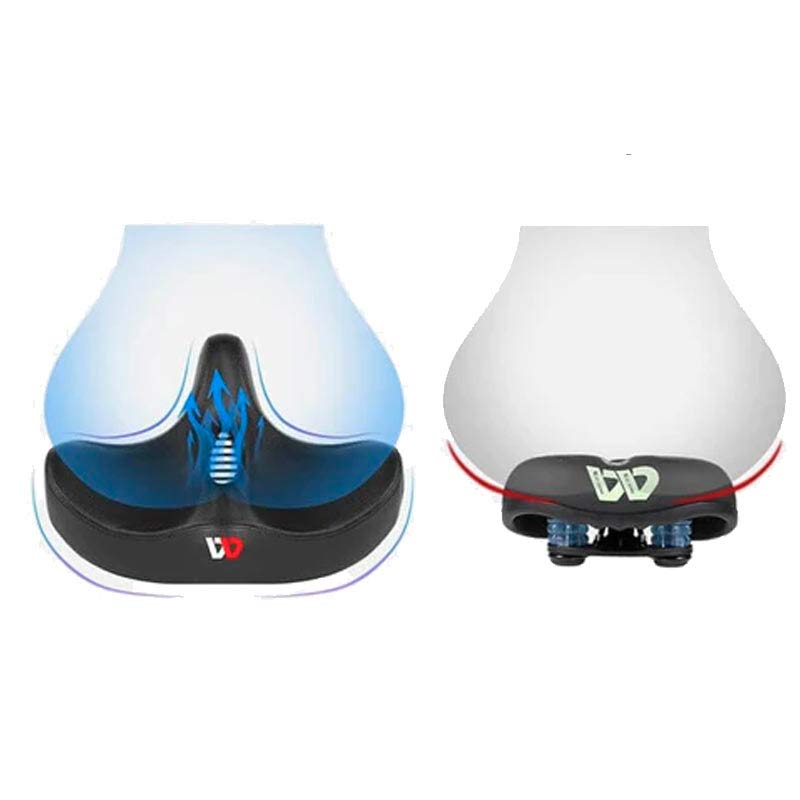 Ergonomic Bike Seat with Soft Padding for Comfort