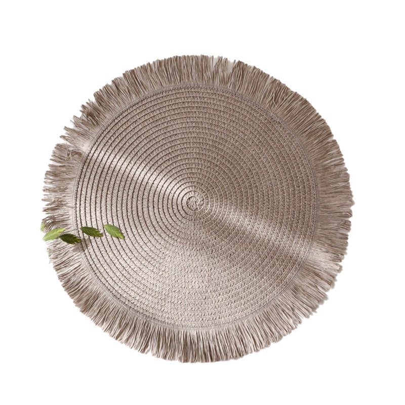 Round Braided Heat-Resistant Placemats