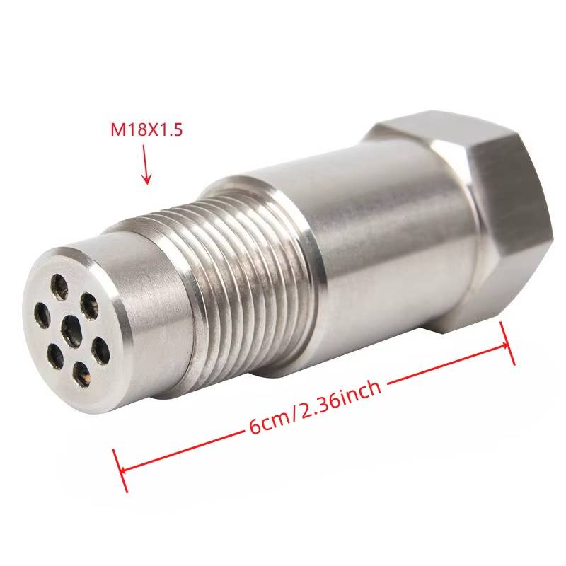 O2 Sensor Check Engine Light Eliminator Adapter with Mini Catalytic Converter