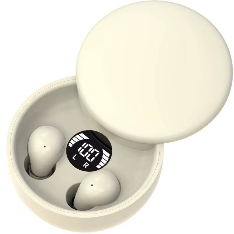 Mini Wireless Bluetooth Earbuds for Small Ear Canals, Ergonomic Discreet Design with HiFi Sound and Touch Controls