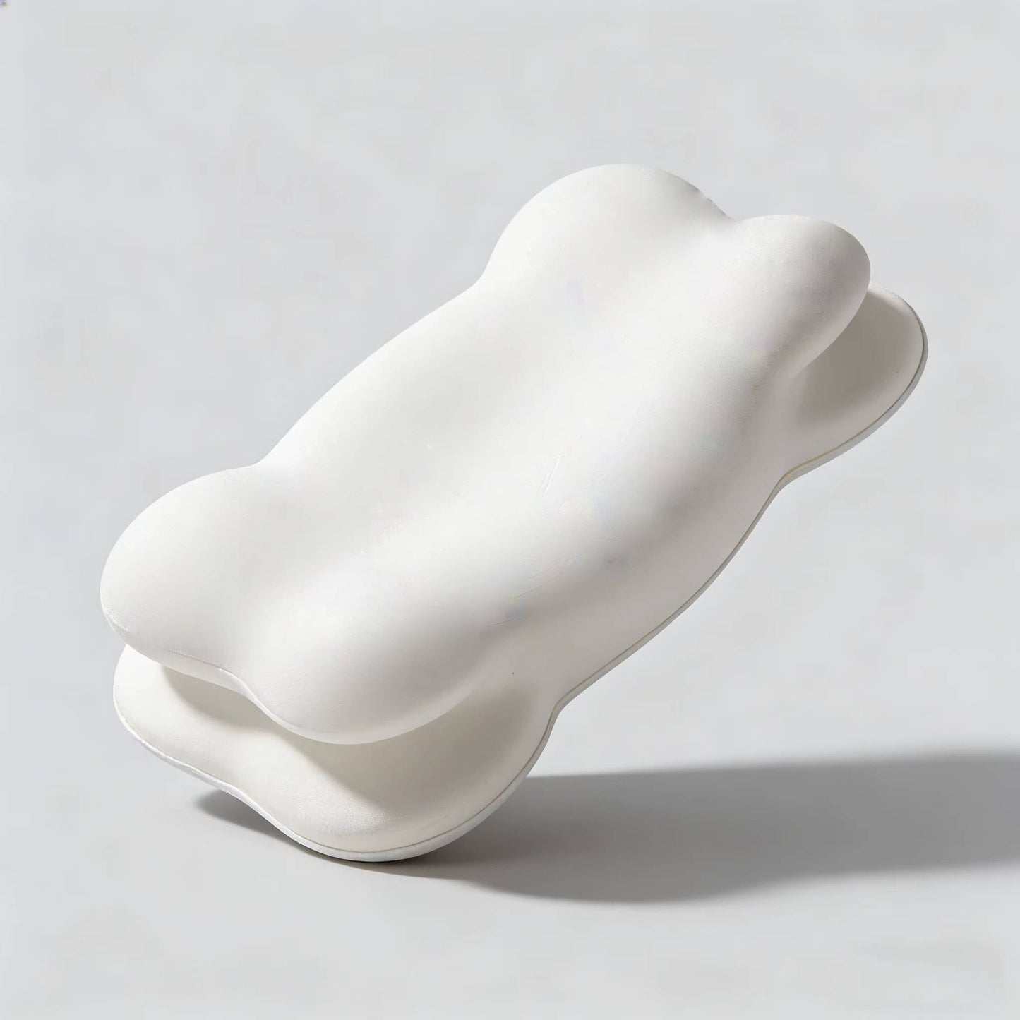 Ergonomic Memory Foam Cervical Pillow with Cooling Case, Dual Height Support for All Sleep Positions