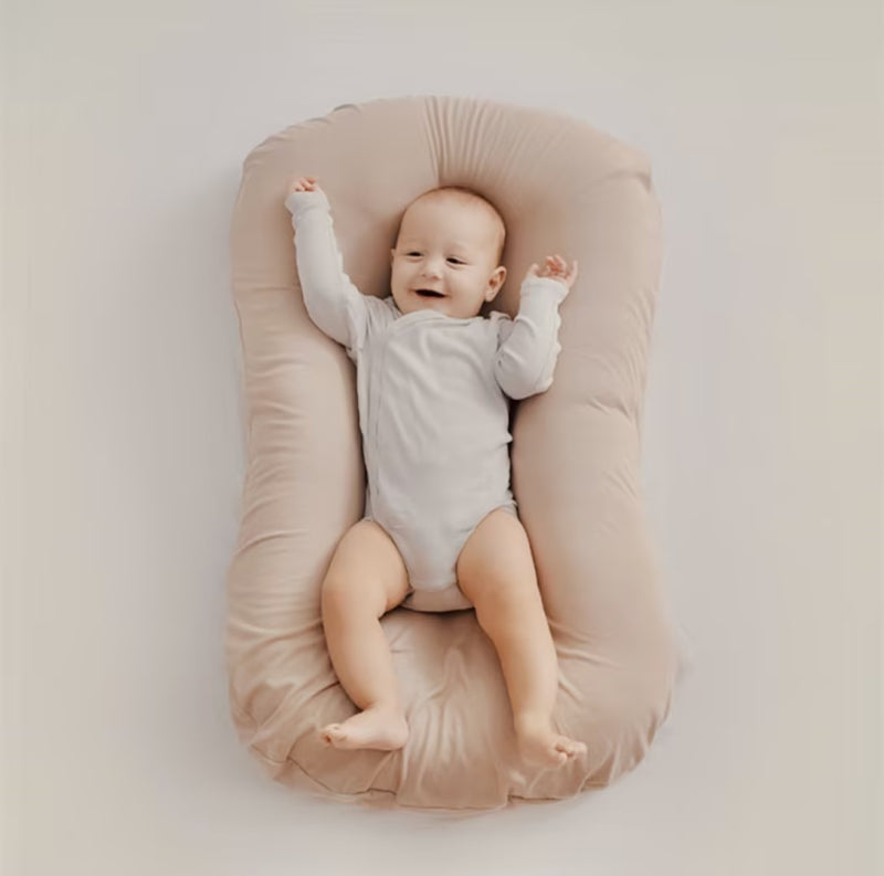 Ergonomic Hypoallergenic Baby Pillow for Flat Head Prevention