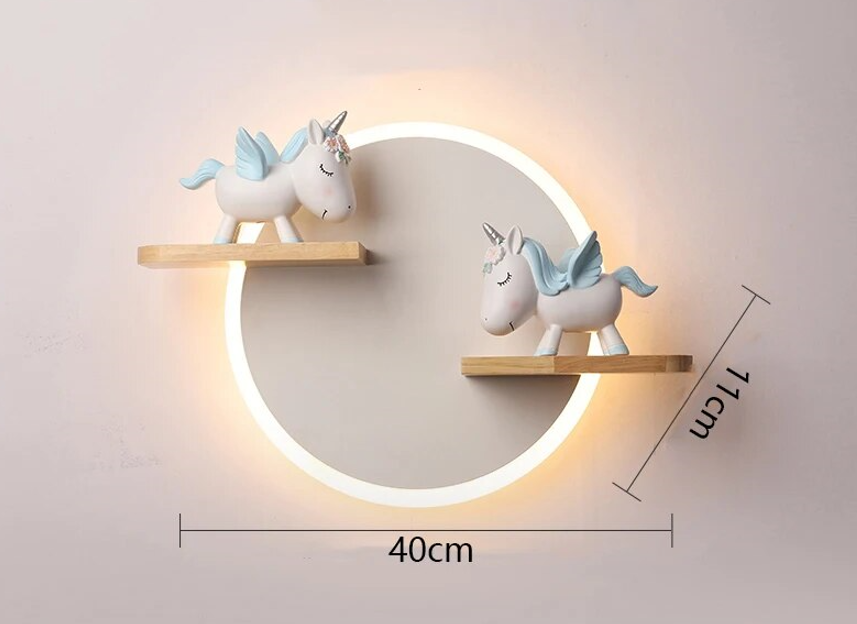 Unicorn Night Light for Kids - Rechargeable LED Dreamy Design