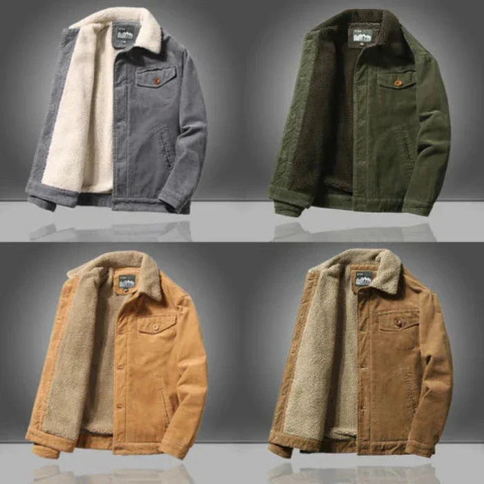 Insulated Winter Jacket with Modern Style and Practical Pockets