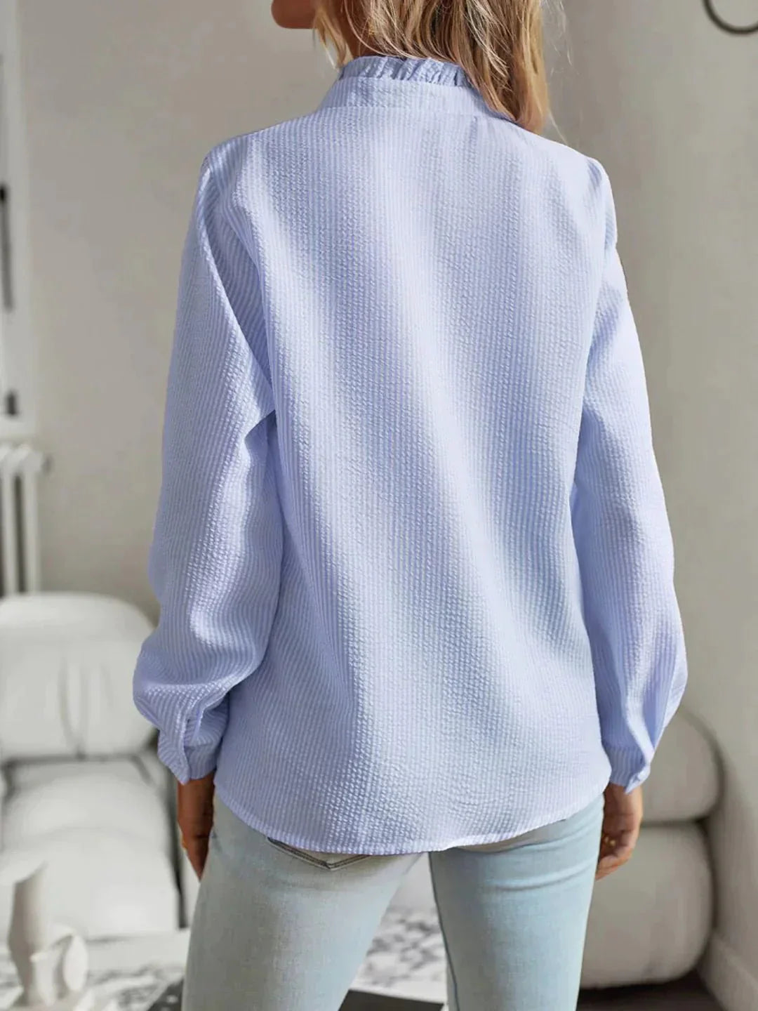 Stylish Printed Women's Shirt in Soft Shades