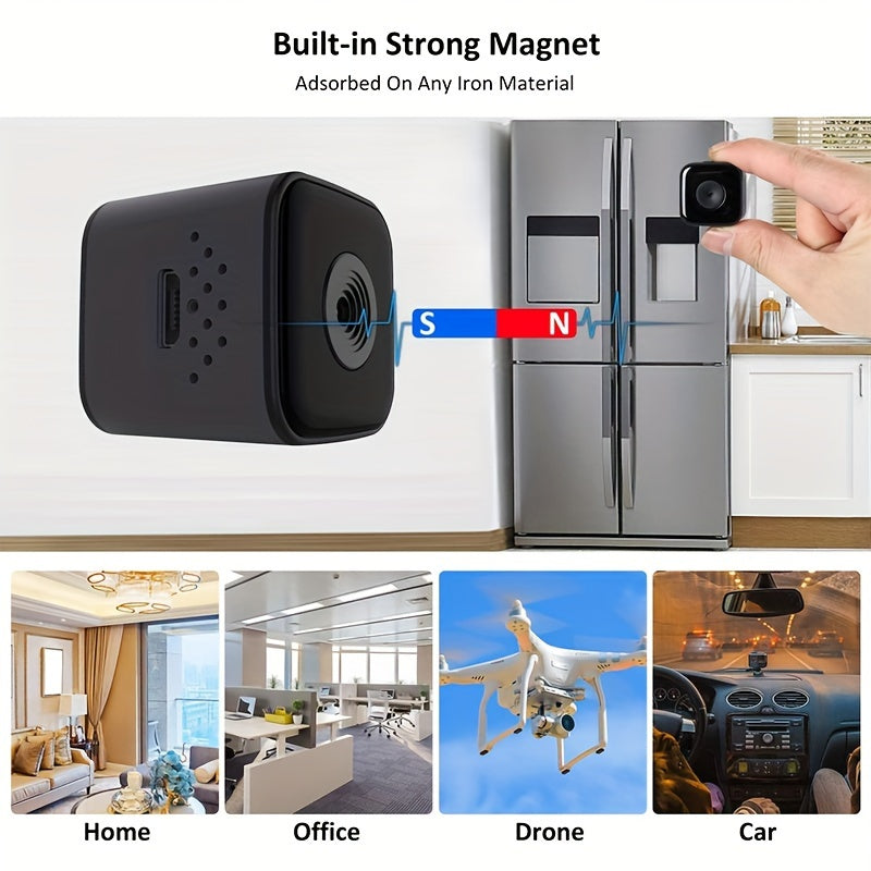 1080P Wireless Security Camera with Dual Power Options