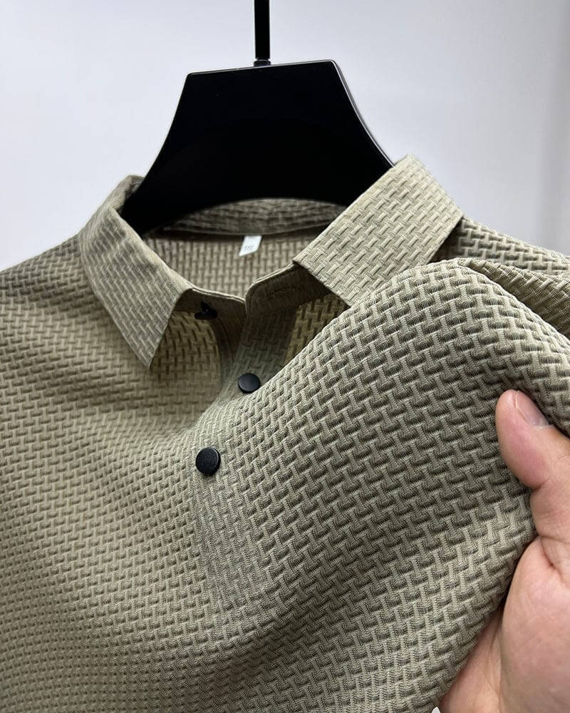 Elegant Comfort Polo Shirt for Men - Soft, Stylish Fit