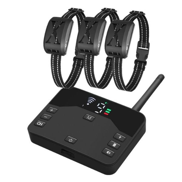 Wireless Dog Training Collar with Adjustable Area Fencing