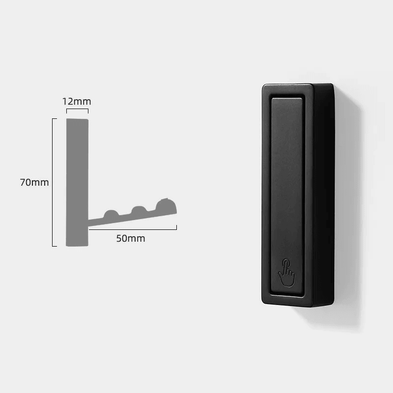 Folding Metal Wall Hooks for Coats and Bags