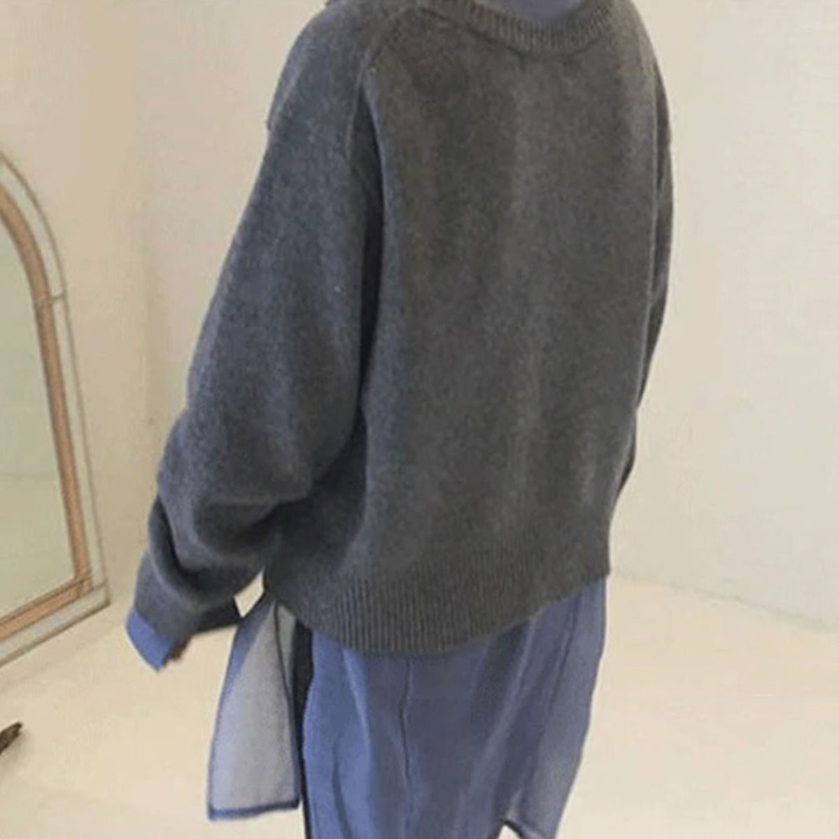 Comfortable Knit Cardigan with Playful Button Closure