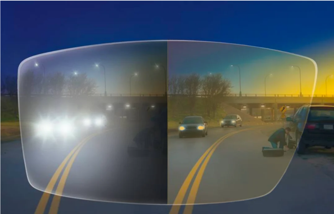 Night Driving Glasses with Orange Tints for Glare Reduction