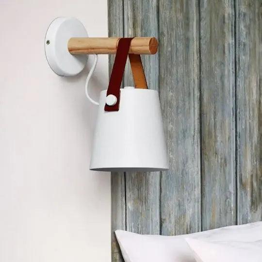 Nordic Style Wall Lamp with Warm Ambient Lighting