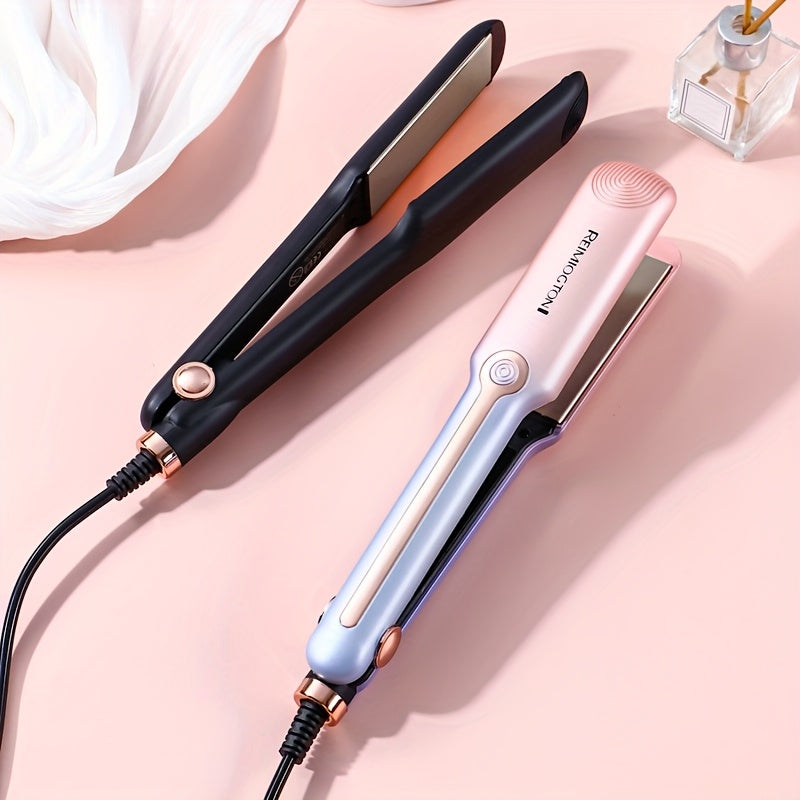 Ceramic Flat and Curling Iron for Shiny Hair