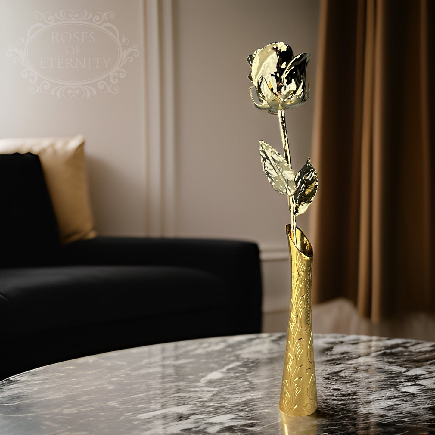 Eternal Golden Rose - Timeless Love Gift