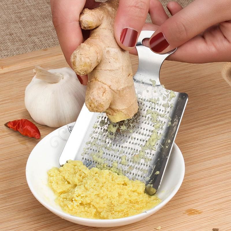 Japanese Oroshiki Grater - Stainless Steel, Ultra-Fine Grating, 2 Sizes