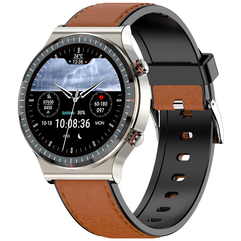 Smart Health Monitoring Smartwatch with Blood Pressure, Heart Rate, and Sleep Tracking