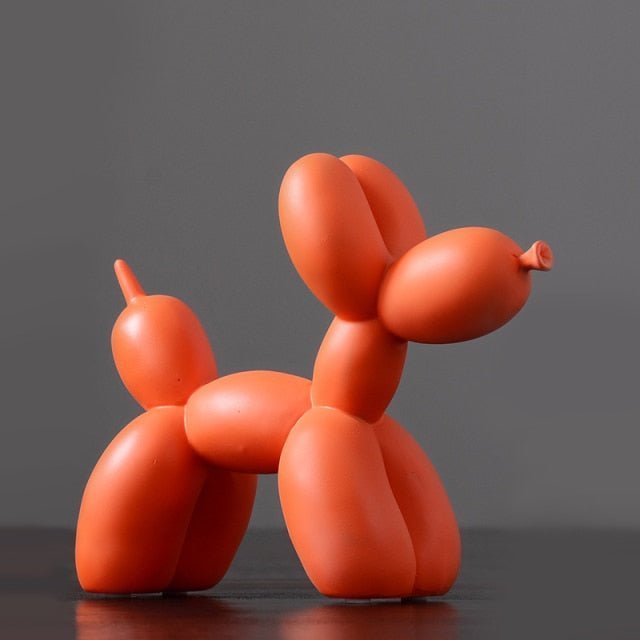 Green Resin Balloon Dog Sculpture