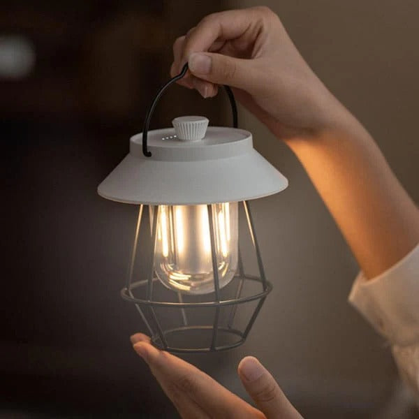 Wireless USB Rechargeable Outdoor Table Lamp with Adjustable Color Temperature