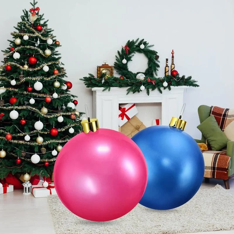 Inflatable Holiday Sphere Decoration for Indoor and Outdoor Use