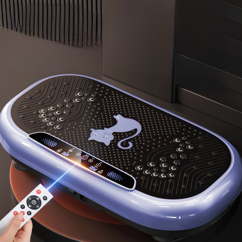 Compact Full Body Vibration Plate Exercise Machine