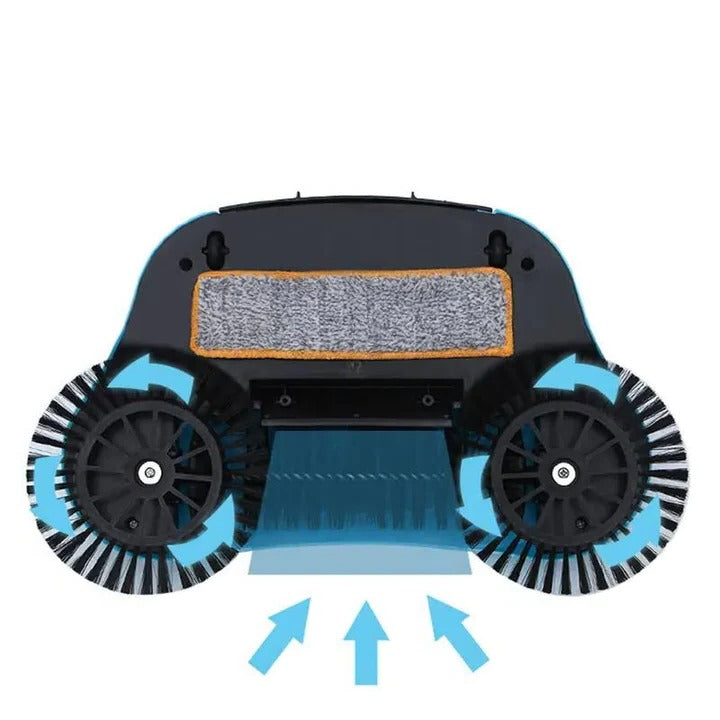 2-in-1 Cordless Vacuum Cleaner and Broom with Rechargeable Battery