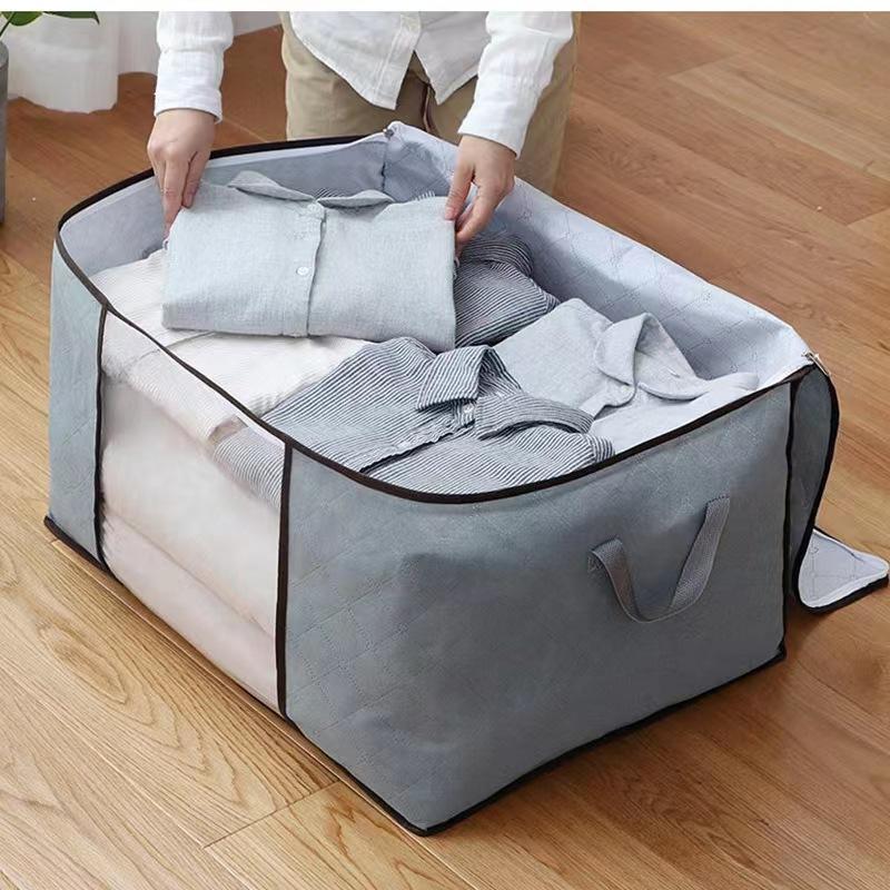 Foldable Clothes Storage Bag with See-Through Window