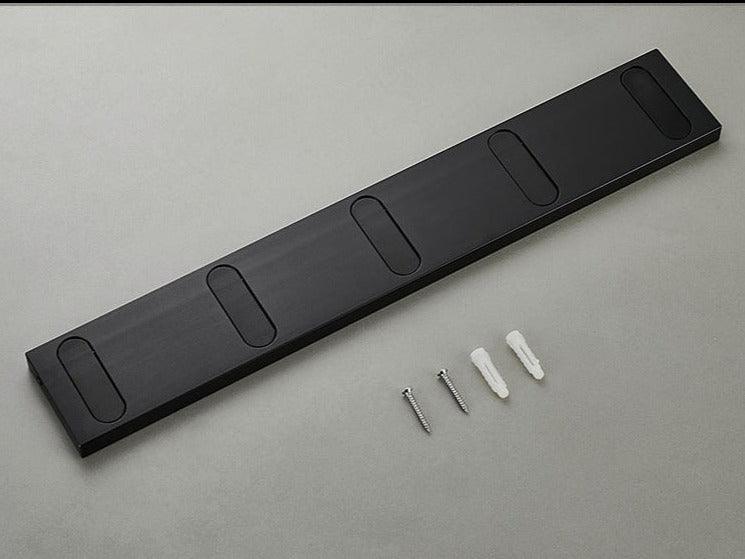 Minimalist Metal Hook Shelf with Discreet Design