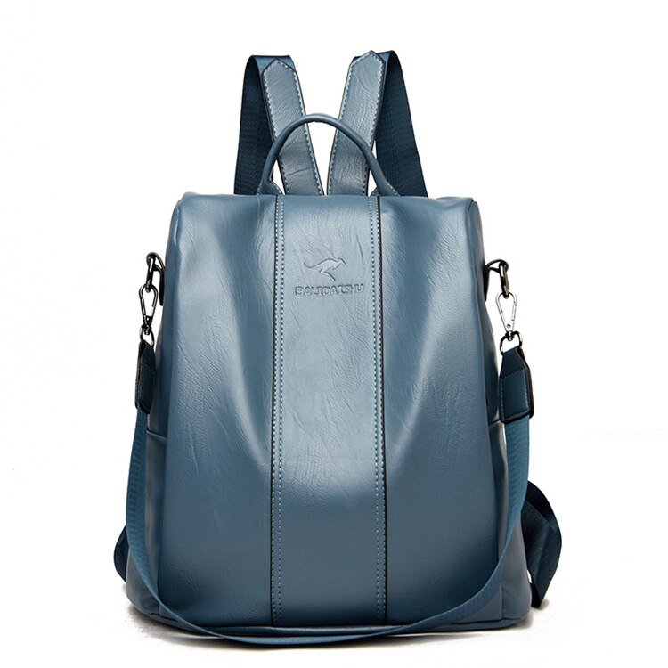 Elegant Convertible Backpack Shoulder Bag with Hidden Zippers