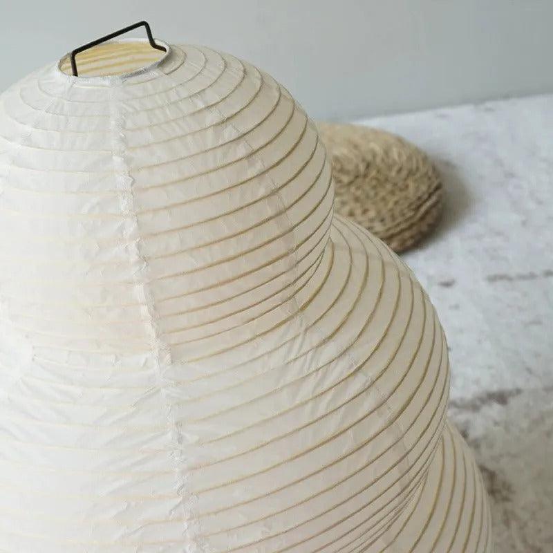 Japanese Snowman Paper Table Lamp